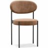 Dining Chair - Upholstered in Velvet - Black Metal - Margot image 9