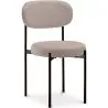 Dining Chair - Upholstered in Velvet - Black Metal - Margot image 9