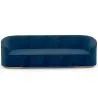 4/5-Seater Velvet Upholstered Sofa - Herina image 9