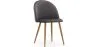 Dining Chair - Upholstered in Velvet - Backrest with Pattern - Evelyne image 9
