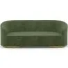 3/4-Seater Velvet Upholstered Sofa - Herina image 9