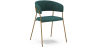 Buy Dining chair - Upholstered in Velvet - Gruna Dark green 61147 in the United Kingdom