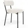 Buy Dining Chair - Upholstered in Bouclé Fabric - Raga White 61154