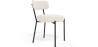 Buy Dining Chair - Upholstered in Bouclé Fabric - Raga White 61154 - in the UK