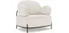 Design armchair - Upholstered in bouclé fabric - Baman image 9