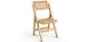 Folding Wooden Rattan Dining Chair - Umbra image 9
