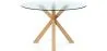 Round Dining Table - 120CM - Glass  - Tauwa image 9