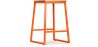 Industrial Design Bar Stool - Wood & Metal - 60cm - Big Boy image 9