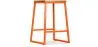 Industrial Design Bar Stool - Wood & Metal - 60cm - Big Boy image 9