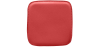 Buy Cushion for Square Stool - Faux Leather - Stylix Red 61221 at Privatefloor