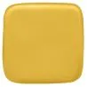 Buy Cushion for Square Stool - Faux Leather - Stylix Yellow 61221