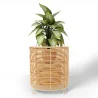 Buy Round Floor Planter - Boho Style - 28 CM - Laers Natural 61239
