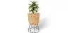 Round Floor Planter - Boho Style - 46 CM - Firna image 9