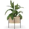 Buy Round Floor Planter - Boho Style - Fusión Natural 61243