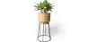 Round Floor Planter - Boho Style - Aventura image 9
