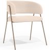 Dining chair - Upholstered in Bouclé Fabric - Charke image 9