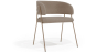 Buy Dining chair - Upholstered in Bouclé Fabric - Charke Taupe 61152 in the United Kingdom
