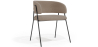 Buy Dining chair - Upholstered in Bouclé Fabric - Charke Taupe 61153 in the United Kingdom