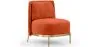 Designer Armchair - Velvet Upholstered - Kanla image 9