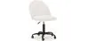 Upholstered Office Chair - Bouclé - Evelyne image 9