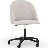 Buy Upholstered Office Chair - Velvet - Evelyne Beige 61272