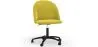 Upholstered Office Chair - Velvet - Evelyne image 9