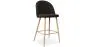 Fabric Upholstered Stool - Scandinavian Design - 66cm - Evelyne image 9