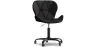Office Chair with Wheels - Swivel Desk Chair - Upholstered in Faux Leather - Black Wito Frame image 9