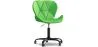 Office Chair with Wheels - Swivel Desk Chair - Upholstered in Faux Leather - Black Wito Frame image 9
