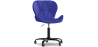 Buy Office Chair with Wheels - Swivel Desk Chair - Upholstered in Faux Leather - Black Wito Frame Blue 61049 with a guarantee