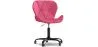 Office Chair with Wheels - Swivel Desk Chair - Upholstered in Faux Leather - Black Wito Frame image 9