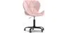 Office Chair with Wheels - Swivel Desk Chair - Upholstered in Faux Leather - Black Wito Frame image 9