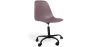 Office Chair with Armrests - Wheeled Desk Chair - Black Denisse Frame image 9