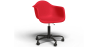 Buy Office Chair with Armrests - Desk Chair with Wheels - Weston Black Frame Red 61269 - prices