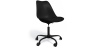 Buy Office Chair with Wheels - Swivel Desk Chair - Tulip Black Frame Black 61270 in the United Kingdom