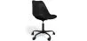 Office Chair with Wheels - Swivel Desk Chair - Tulip Black Frame image 9
