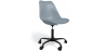 Buy Office Chair with Wheels - Swivel Desk Chair - Tulip Black Frame Light grey 61270 in the United Kingdom