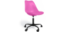 Buy Office Chair with Wheels - Swivel Desk Chair - Tulip Black Frame Fuchsia 61270 - in the UK