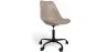 Office Chair with Wheels - Swivel Desk Chair - Tulip Black Frame image 9