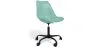 Office Chair with Wheels - Swivel Desk Chair - Tulip Black Frame image 9