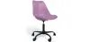 Office Chair with Wheels - Swivel Desk Chair - Tulip Black Frame image 9