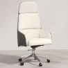 Buy Ergonomic Office Chair with Wheels and Armrests - Series White 61283