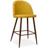 Fabric Upholstered Stool - Scandinavian Design - 66cm- Evelyne image 9