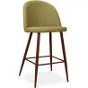 Fabric Upholstered Stool - Scandinavian Design - 66cm- Evelyne image 9