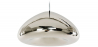 Buy Ceiling Lamp - Chrome Metal Pendant Lamp - 30cm - Nullify Silver 58221 - in the UK