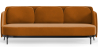 Buy Three-seat Sofa - Velvet Upholstery - Terron Mustard 61026 in the United Kingdom