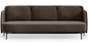 Buy Three-seat Sofa - Velvet Upholstery - Terron Taupe 61026 - in the UK