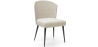 Buy Dining Chair - Upholstered in Velvet - Kirna Beige 61052 at Privatefloor