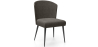 Buy Dining Chair - Upholstered in Velvet - Kirna Taupe 61052 - prices