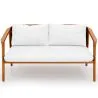 Buy Outdoor Teak Wood Sofa - 140 CM - Bamas Natural 61327